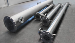 Shell & Tube heat exchangers for Biogas de